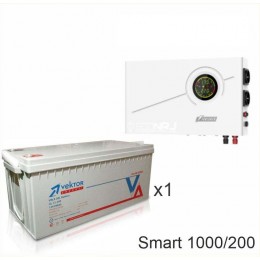 ИБП Powerman Smart 1000 INV + Vektor GL 12-200