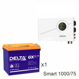 ИБП Powerman Smart 1000 INV + Delta GX 12-75