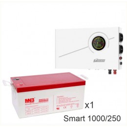 ИБП Powerman Smart 1000 INV + MNB MМ250-12