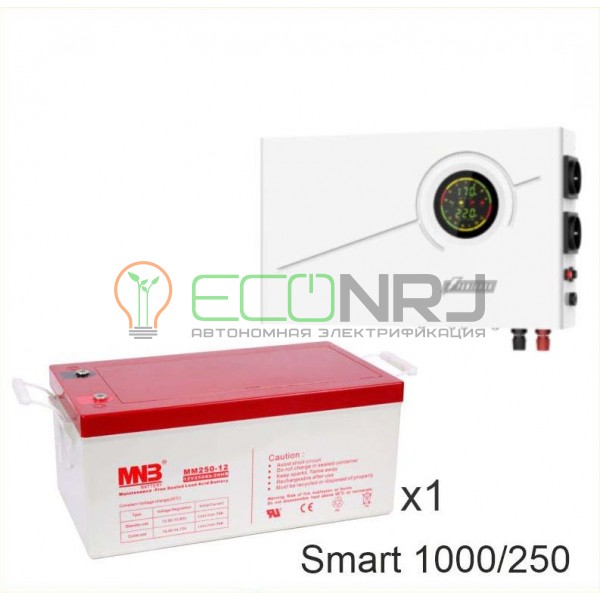 ИБП Powerman Smart 1000 INV + Аккумуляторная батарея MNB MМ250-12