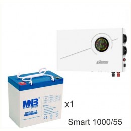 ИБП Powerman Smart 1000 INV + MNB MNG55-12
