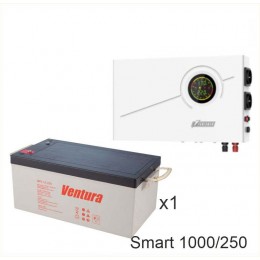 ИБП Powerman Smart 1000 INV + Ventura GPL 12-250