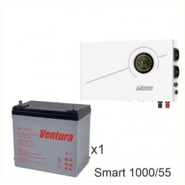 ИБП Powerman Smart 1000 INV + Ventura GPL 12-55
