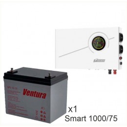 ИБП Powerman Smart 1000 INV + Ventura GPL 12-75
