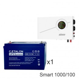 ИБП Powerman Smart 1000 INV + ETALON CHRL 12-100