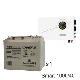 ИБП Powerman Smart 1000 INV + Энергия АКБ 12-40