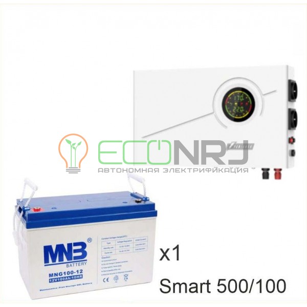ИБП Powerman Smart 500 INV + Аккумуляторная батарея MNB MNG100-12