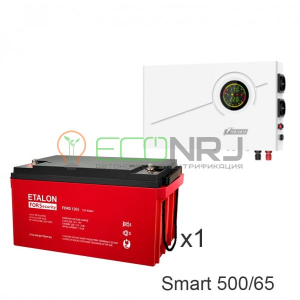 ИБП Powerman Smart 500 INV + Аккумуляторная батарея ETALON FORS 1265