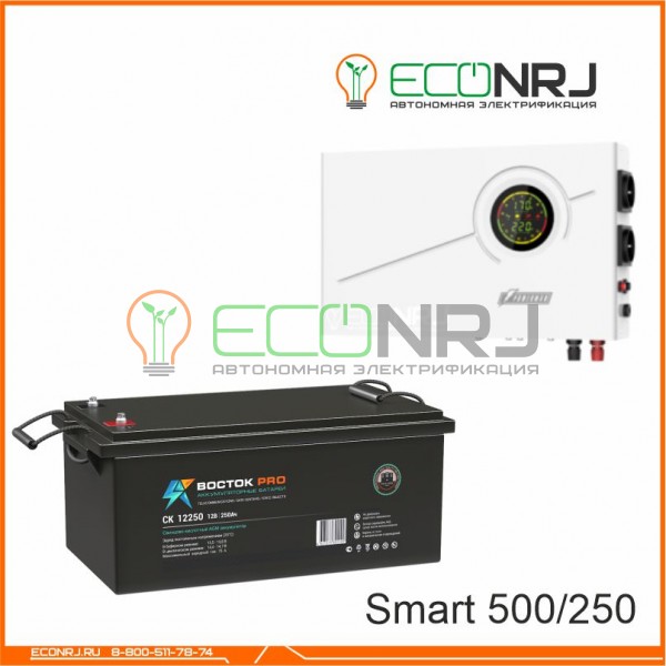ИБП Powerman Smart 500 INV + Аккумуляторная батарея ВОСТОК PRO СК-12250