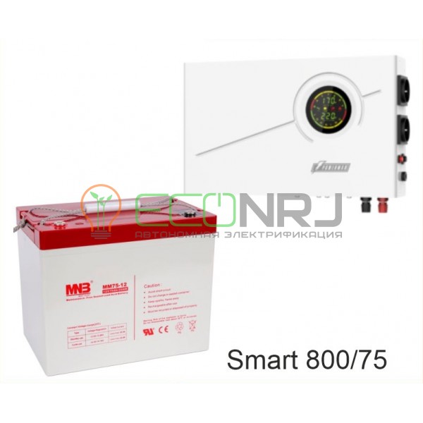 ИБП Powerman Smart 800 INV + Аккумуляторная батарея MNB MМ75-12