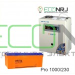 Инвертор (ИБП) Энергия PRO-1000 + Аккумуляторная батарея Delta DTM 12230 L