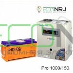 Инвертор (ИБП) Энергия PRO-1000 + Аккумуляторная батарея Delta GEL 12-150