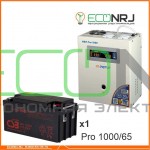 Инвертор (ИБП) Энергия PRO-1000 + Аккумуляторная батарея CSB GPL12650