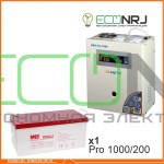 Инвертор (ИБП) Энергия PRO-1000 + Аккумуляторная батарея MNB MМ200-12