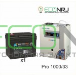 Инвертор (ИБП) Энергия PRO-1000 + Аккумуляторная батарея ВОСТОК PRO СК-1233