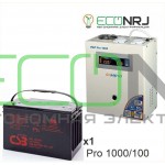 Инвертор (ИБП) Энергия PRO-1000 + Аккумуляторная батарея CSB GPL121000