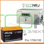 Инвертор (ИБП) Энергия PRO-1700 + Аккумуляторная батарея Delta CGD 12100