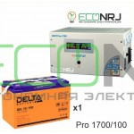 Инвертор (ИБП) Энергия PRO-1700 + Аккумуляторная батарея Delta GEL 12-100