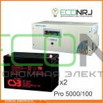 Инвертор (ИБП) Энергия PRO-5000 + Аккумуляторная батарея CSB GP121000
