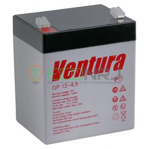 Аккумуляторная батарея Ventura GP 12-4.5
