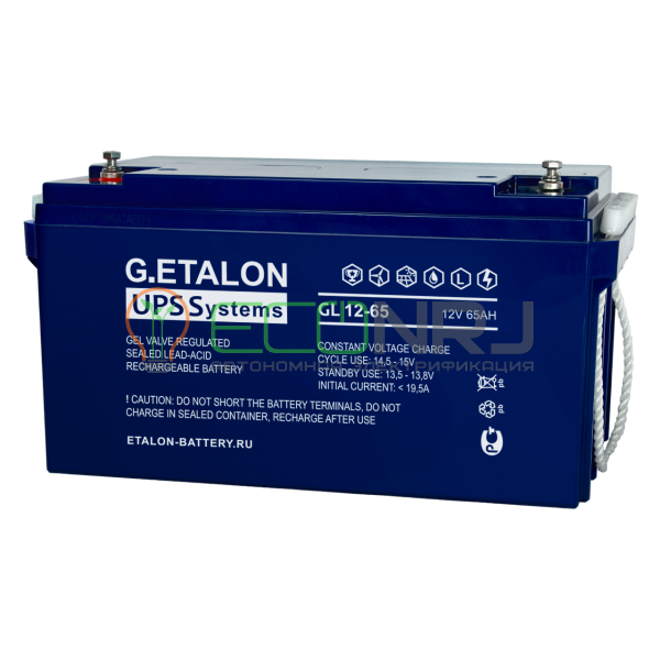 Аккумуляторная батарея ETALON GL 12-65