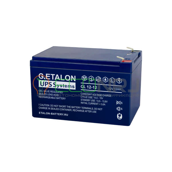 Аккумуляторная батарея ETALON GL 12-12