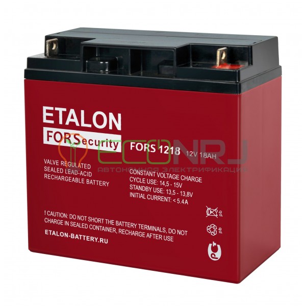 Аккумуляторная батарея ETALON FORS 1218