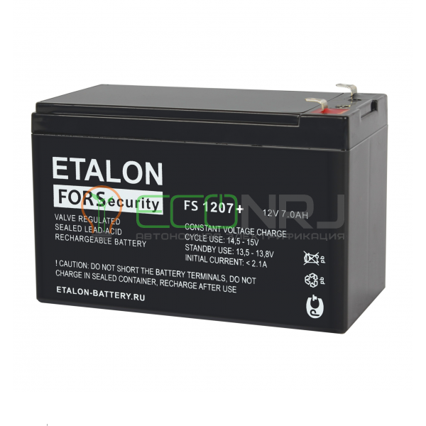 Аккумуляторная батарея ETALON FS 1207+
