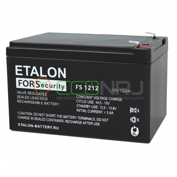Аккумуляторная батарея ETALON FS 1212