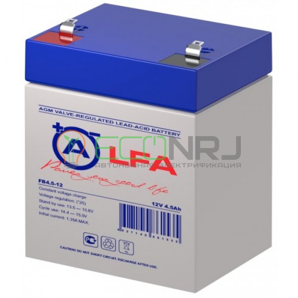 Аккумуляторная батарея ALFA FB4.5-12