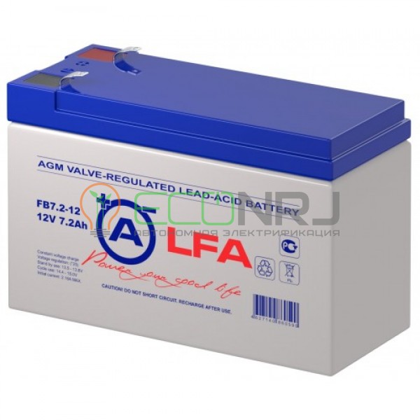Аккумуляторная батарея ALFA FB7.2-12