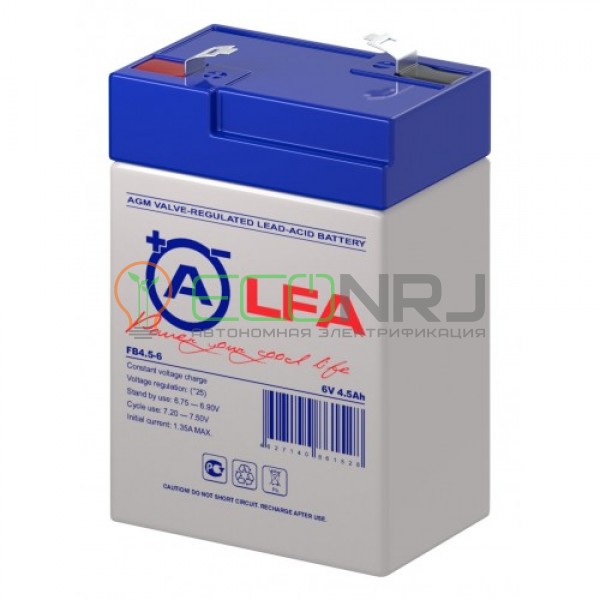 Аккумуляторная батарея ALFA FB4.5-6