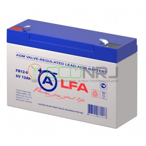 Аккумуляторная батарея ALFA FB12-6