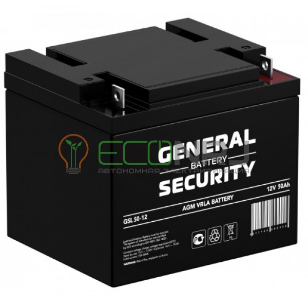 Аккумуляторная батарея General Security GSL50-12