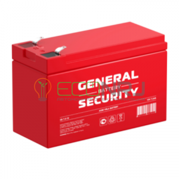 Аккумуляторная батарея General Security GS9-12