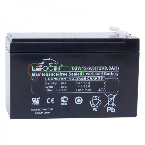 Аккумуляторная батарея LEOCH DJW12-9.0