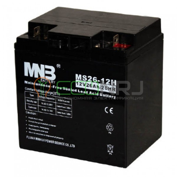 Аккумуляторная батарея MNB MS26-12