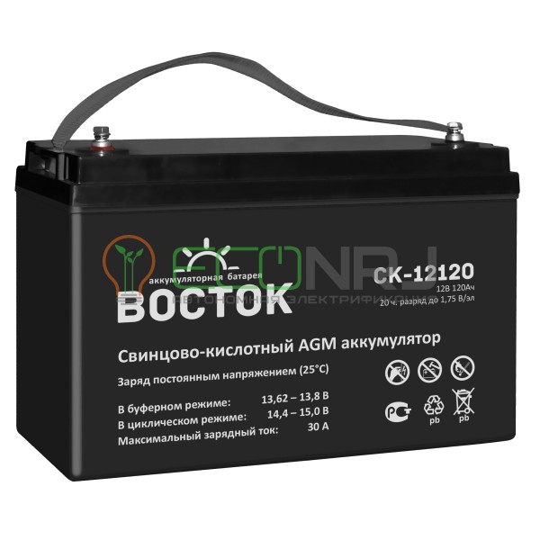 Аккумуляторная батарея ВОСТОК PRO СК-12120