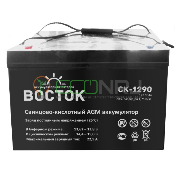 Аккумуляторная батарея ВОСТОК PRO СК-1290