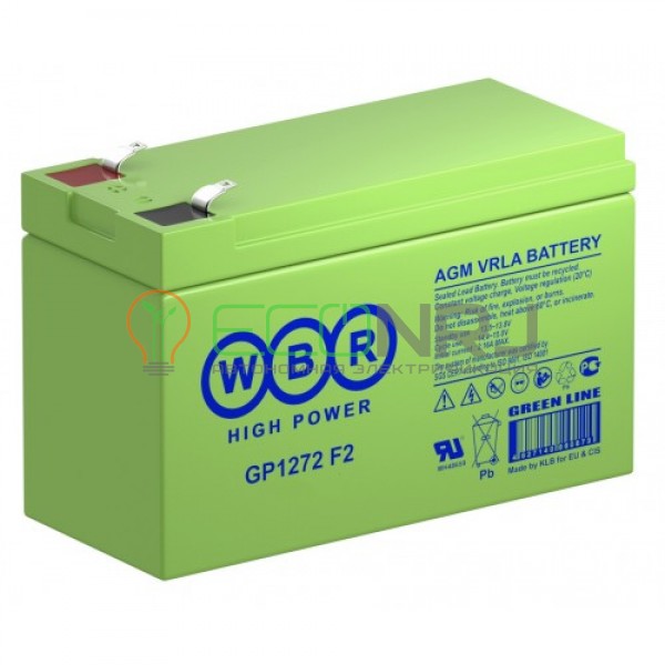 Аккумуляторная батарея WBR GP1272 F2
