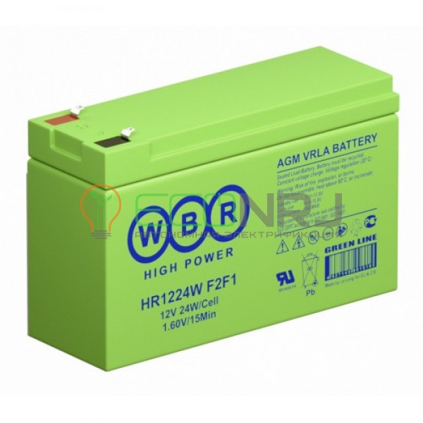 Аккумуляторная батарея WBR HR1224W F2F1