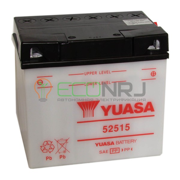 Аккумуляторная батарея Yuasa 52515 BMW (Мото АКБ)