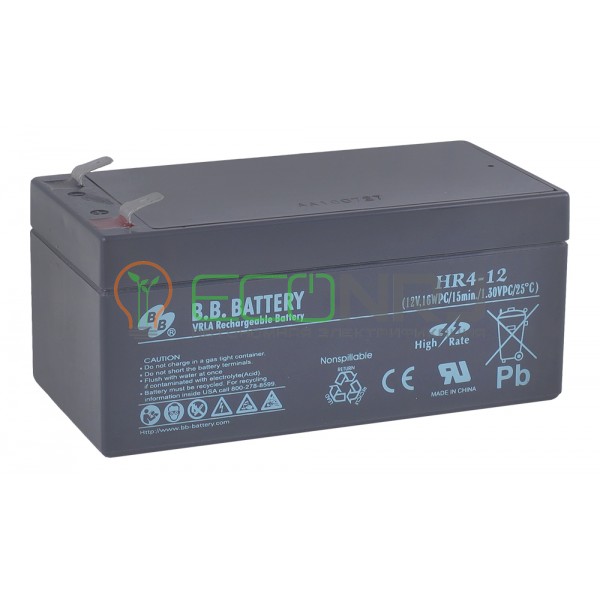 Аккумуляторная батарея B.B.Battery HR 4-12
