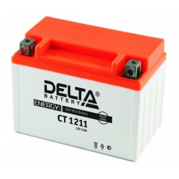 Аккумуляторная батарея Delta CT 1211 (Мото АКБ)