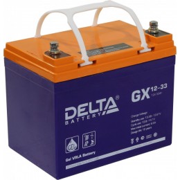Аккумуляторная батарея Delta GX 12-33