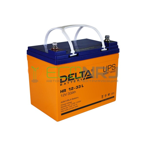 Аккумуляторная батарея Delta HR 12-33