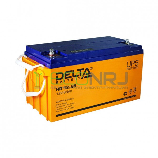 Аккумуляторная батарея Delta HR 12-65