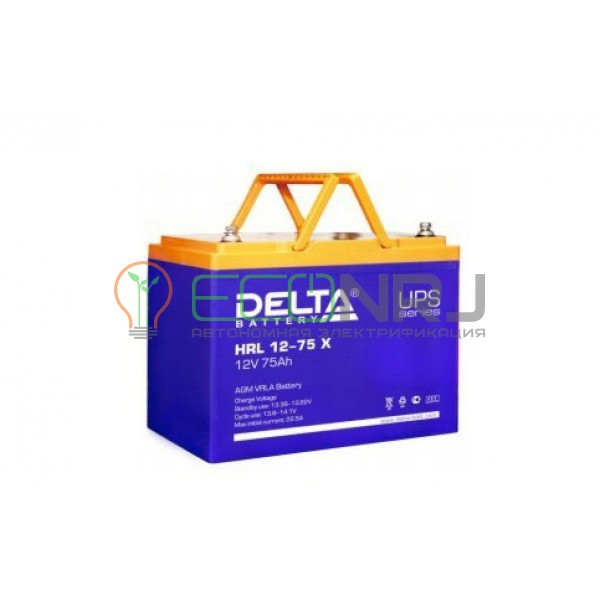 Аккумуляторная батарея Delta HRL 12-75 X