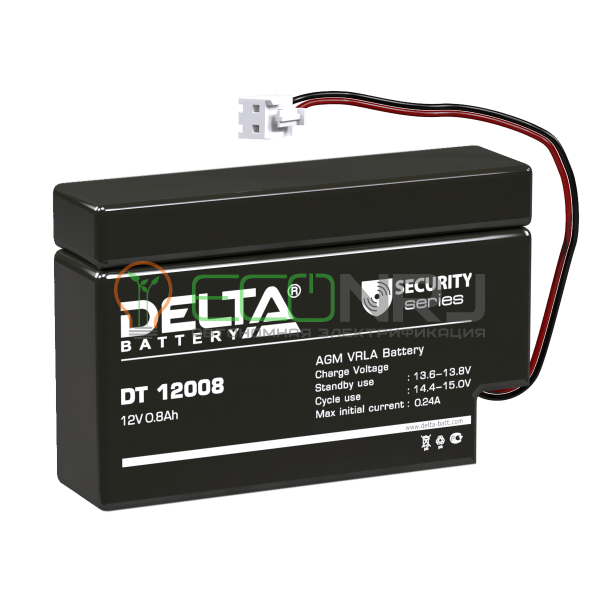 Аккумуляторная батарея Delta DT 12008(T13)