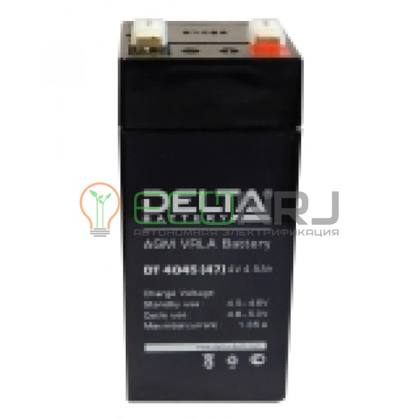 Аккумуляторная батарея Delta DT 4045 (47мм)